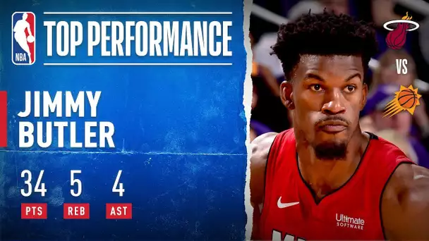 Jimmy Butler Drops 30 of his 34 PTS in First Half!