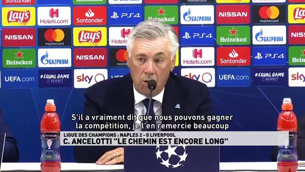 Ancelotti "Le chemin est encore long"