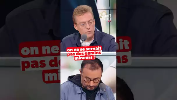 💬 « Nous, à l'époque, on ne se servait pas des mineurs ! »