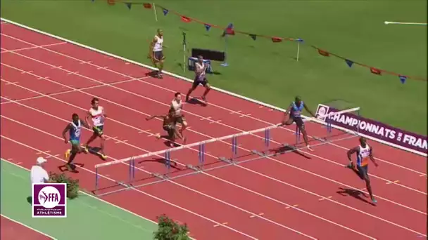 Paris Charléty 2013 : Finale 400 m haies M (Yoann Décimus en 49&#039;&#039;52)