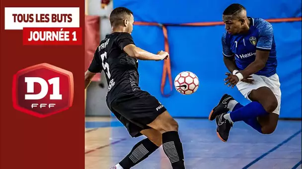 D1 Futsal, J1 : tous les buts