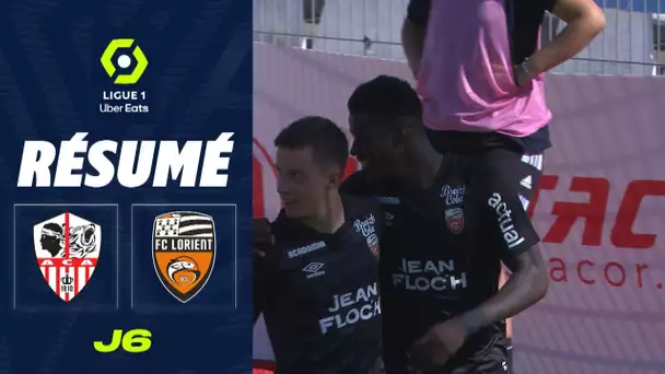 AC AJACCIO - FC LORIENT (0 - 1) - Résumé - (ACA - FCL) / 2022-2023