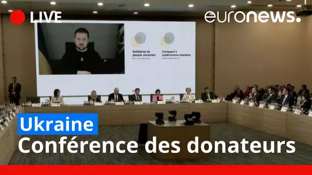 En direct | Ukraine : conférence des donateurs