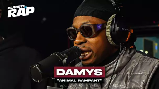 [EXCLU] Damys - Animal rampant #PlanèteRap