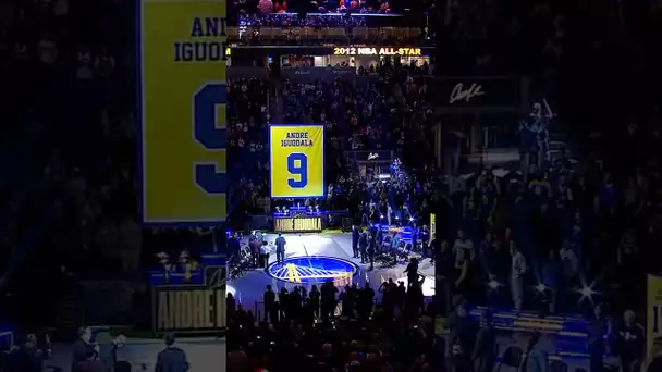 Iggy’s jersey is unveiled for his jersey retirement