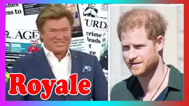 Les animateurs austr@liens de télévision en points de suture alors que les conseils du prince Harry