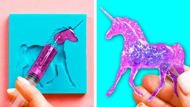 29 IDÉES DIY ET CRÉATIONS SIMPLES MAIS GÉNIALES AVEC DE LA RÉSINE