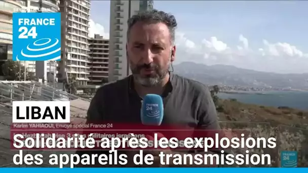 Solidarité et inquiétude des Libanais après les explosions des appareils de transmission