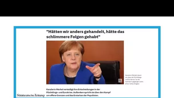 "Angela Merkel et Emmanuel Macron, fin de l'idylle"