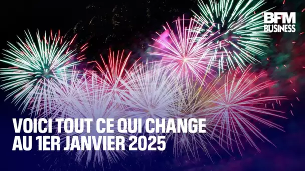 Voici tout ce qui change au 1er janvier