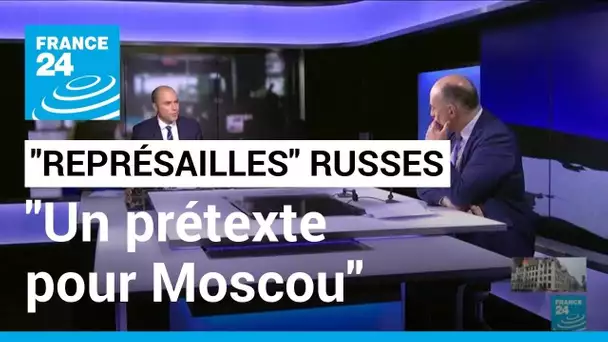 Frappes russes en Ukraine : "Pour Moscou, parler de "représailles" est un prétexte" • FRANCE 24