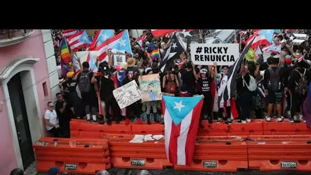 Manifestation géante à Porto Rico pour exiger la démission du gouverneur