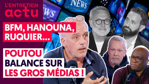 BFM, HANOUNA, RUQUIER... PHILIPPE POUTOU BALANCE SUR LES GROS MÉDIAS !