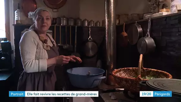 A Creyssac, Valérie remet au goût du jour les "recettes de bonnes femmes"