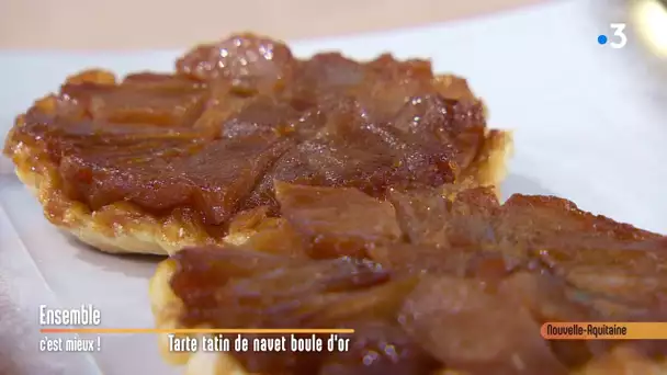 Tarte tatin aux navets boules d'or  - Ensemble C'est Mieux -  11/03/2020