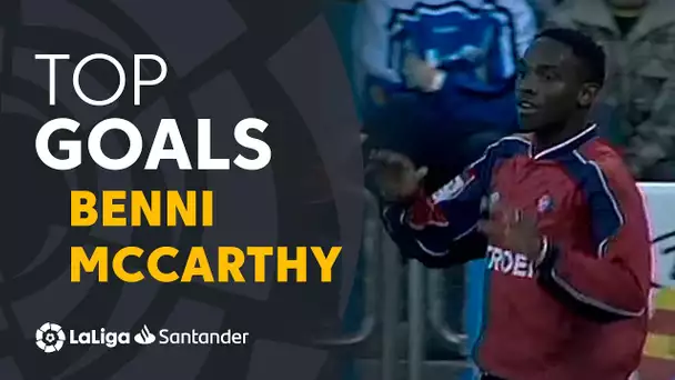 TOP 10 GOLES Benni McCarthy LaLiga Santander