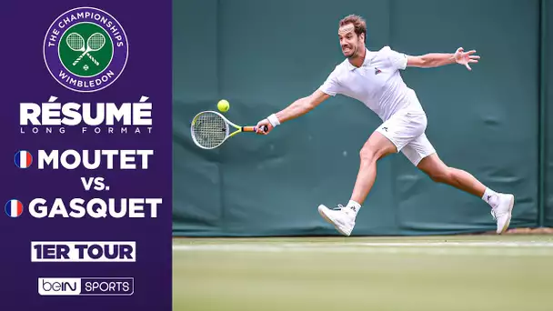 Résumé - Wimbledon : Corentin Moutet VS Richard Gasquet