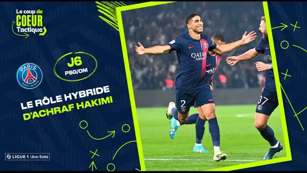 Le rôle hybride d'Achraf Hakimi (PSG/OM) | Le 𝐂𝐨𝐮𝐩 𝐝𝐞 𝐂𝐨𝐞𝐮𝐫 𝐓𝐚𝐜𝐭𝐢𝐪𝐮𝐞 de la J6