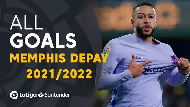 Todos los goles de Memphis Depay en LaLiga Santander 2021/2022