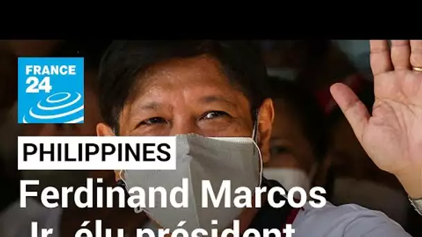 Aux Philippines, le fils de l'ancien dictateur Ferdinand Marcos remporte la présidentielle