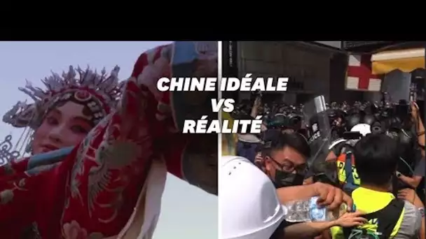 En pleine crise à Hong Kong, la Chine fait la promo de son unité dans un clip