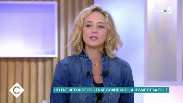 Hélène de Fougerolles se confie sur l’autisme de sa fille - C à Vous - 23/02/2021