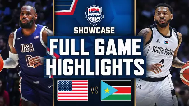 SOUTH SUDAN vs USA | USAB SHOWCASE | FULL GAME HIGHLIGHTS | July 20, 2024