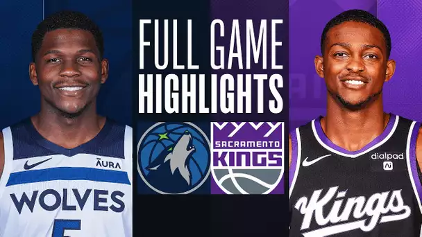 TIMBERWOLVES at KINGS | FULL GAME HIGHLIGHTS | December 23, 2023