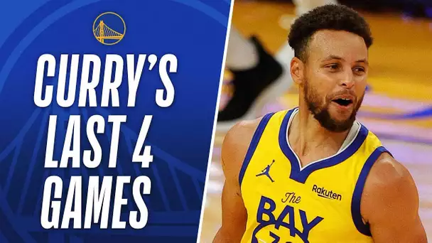 Averaging 35.8 PTS... Stephen Curry's Best Buckets From The Last 4 Games