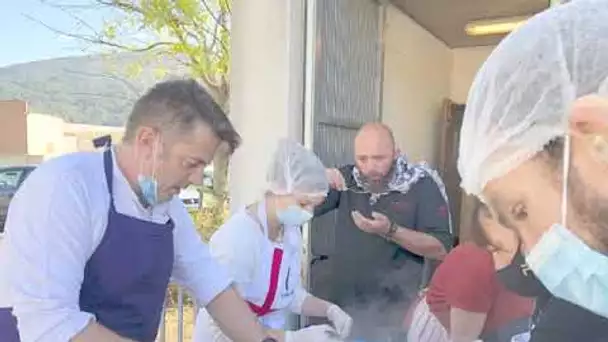 Tempête Alex dans les Alpes-Maritimes : Cuisiner pour les sinistrés de nos vallées