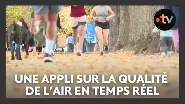 Connaître la pollution de l'air en temps réel lors d'un trajet : une appli pour les piétons