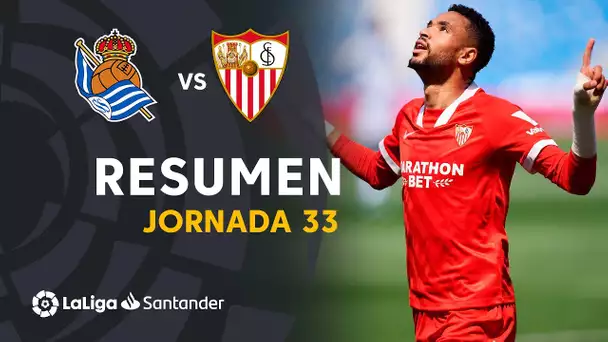 Resumen de Real Sociedad vs Sevilla FC (1-2)