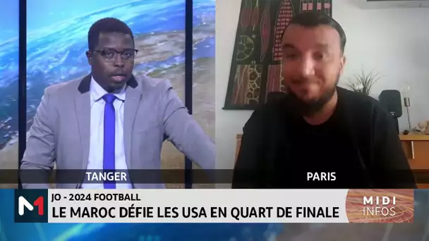 JO 2024-football : Le Maroc défie les USA en quart de finale