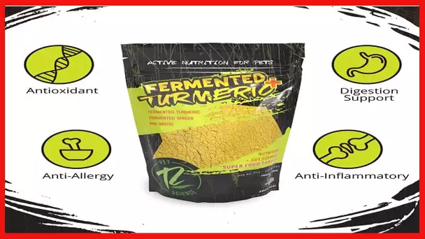 Rogue Pet Science Turmeric Plus for Dogs, Fermented Turmeric Dog-Food Topper