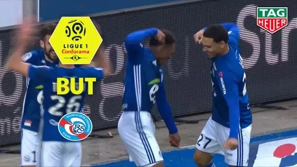 But Lebo MOTHIBA (23') / RC Strasbourg Alsace - SM Caen (2-2)  (RCSA-SMC)/ 2018-19