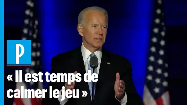 Joe Biden : « Je serai un président qui rassemble et non qui divise »