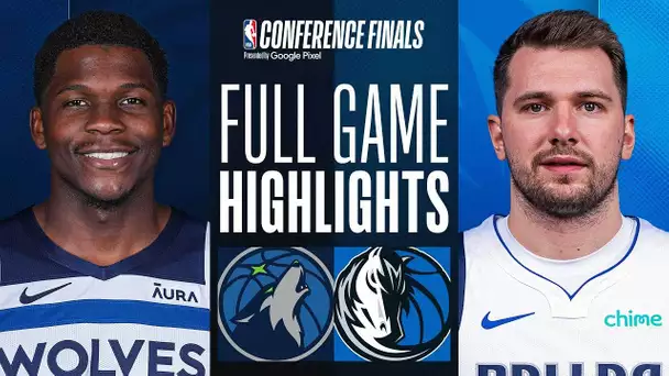 #3 TIMBERWOLVES at #5 MAVERICKS | FULL GAME 3 HIGHLIGHTS | May 26, 2024