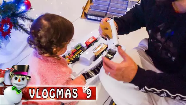 VLOGMAS 9 : CLIM, SNEAKERS, BASKET BY NIGHT ET PETIT TRAIN !