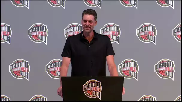 Pau Gasol 2023 Hall Of Fame Press Conference | #23HoopClass