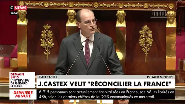 Jean Castex : retour sur son discours de politique générale à l'Assemblée nationale