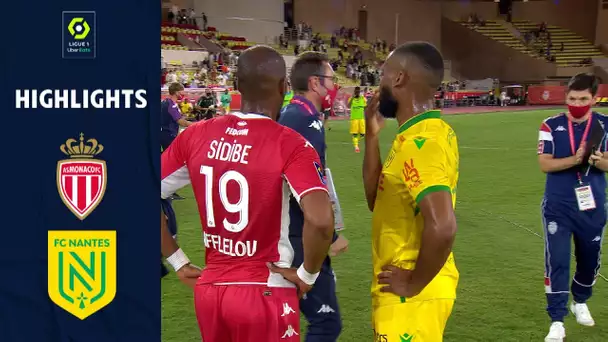 AS MONACO - FC NANTES (1 - 1) - Résumé - (ASM - FCN) / 2021-2022