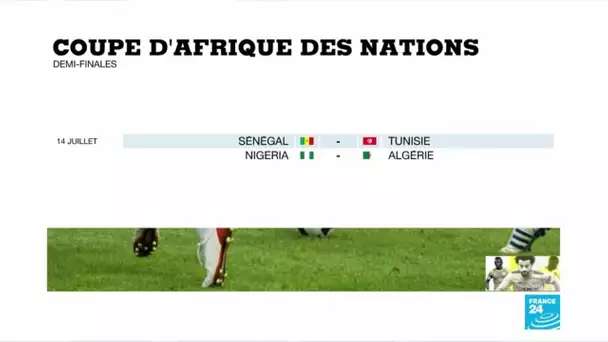 CAN-2019 : Découvrez les affiches des demi-finales de cette Coupe d'Afrique des nations