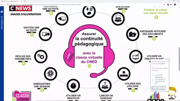 Coronavirus : les mesures du gouvernement pour garantir la continuité de l'école