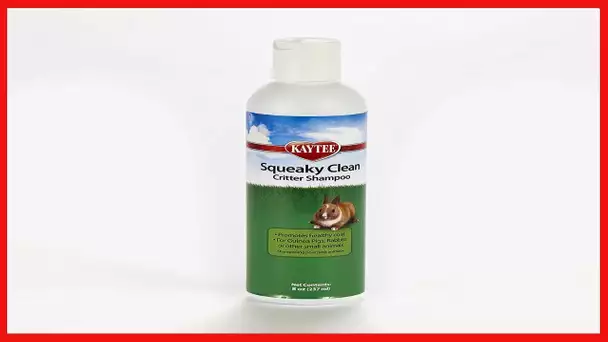 Kaytee Squeaky Clean Critter Shampoo 8-Ounce