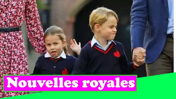 George et Charlotte intensifient leurs efforts à l'école et acquièrent de nouvelles compétences impr