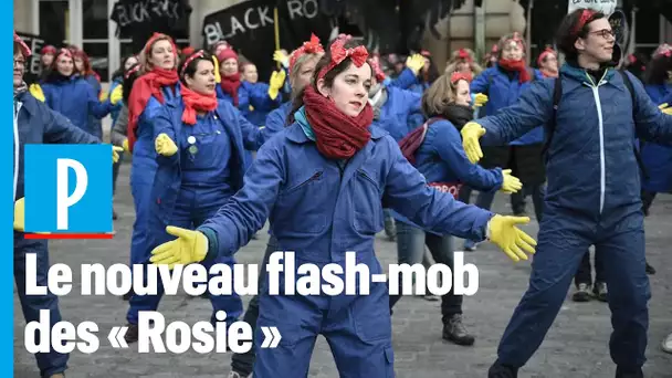 « A cause de Macron ! » : action surprise Gare de l’Est contre la réforme des retraites