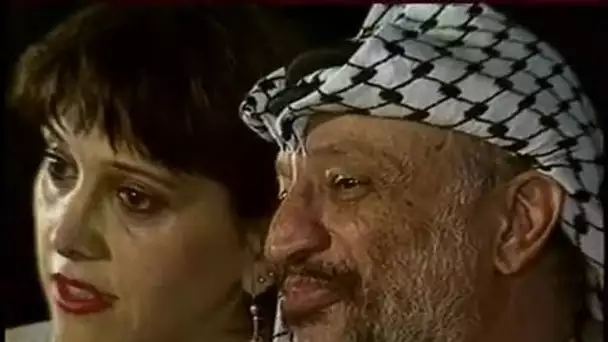 Conférence de presse Yasser Arafat