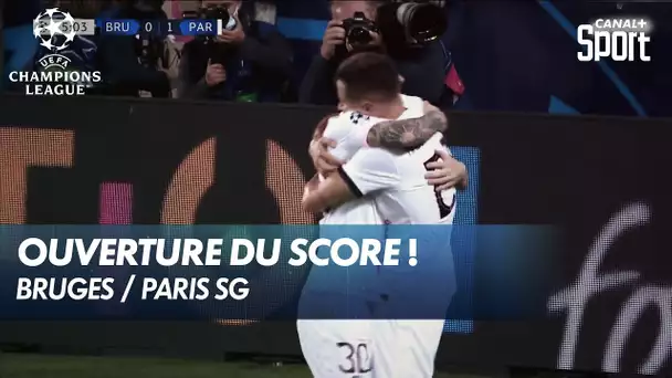 Herrera permet au PSG d'ouvrir le score - Champions League