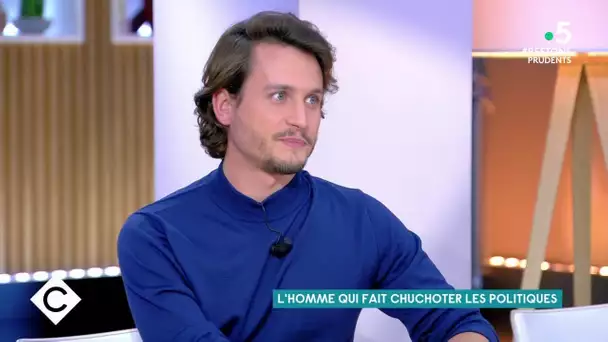 L'homme qui fait chuchoter les politiques - C à Vous - 24/11/2020