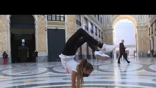 À Naples, le rêve de cette jeune danseuse devient réalité